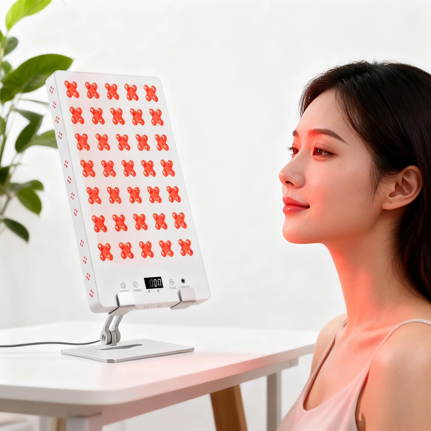 Red Light Therapy Panel for Body, 660nm Red & 850nm Near Infrared Light Therapy Panel for Full Body & Face Supports Pain Relief, Skin Care, Recovery, Sleep & Performance