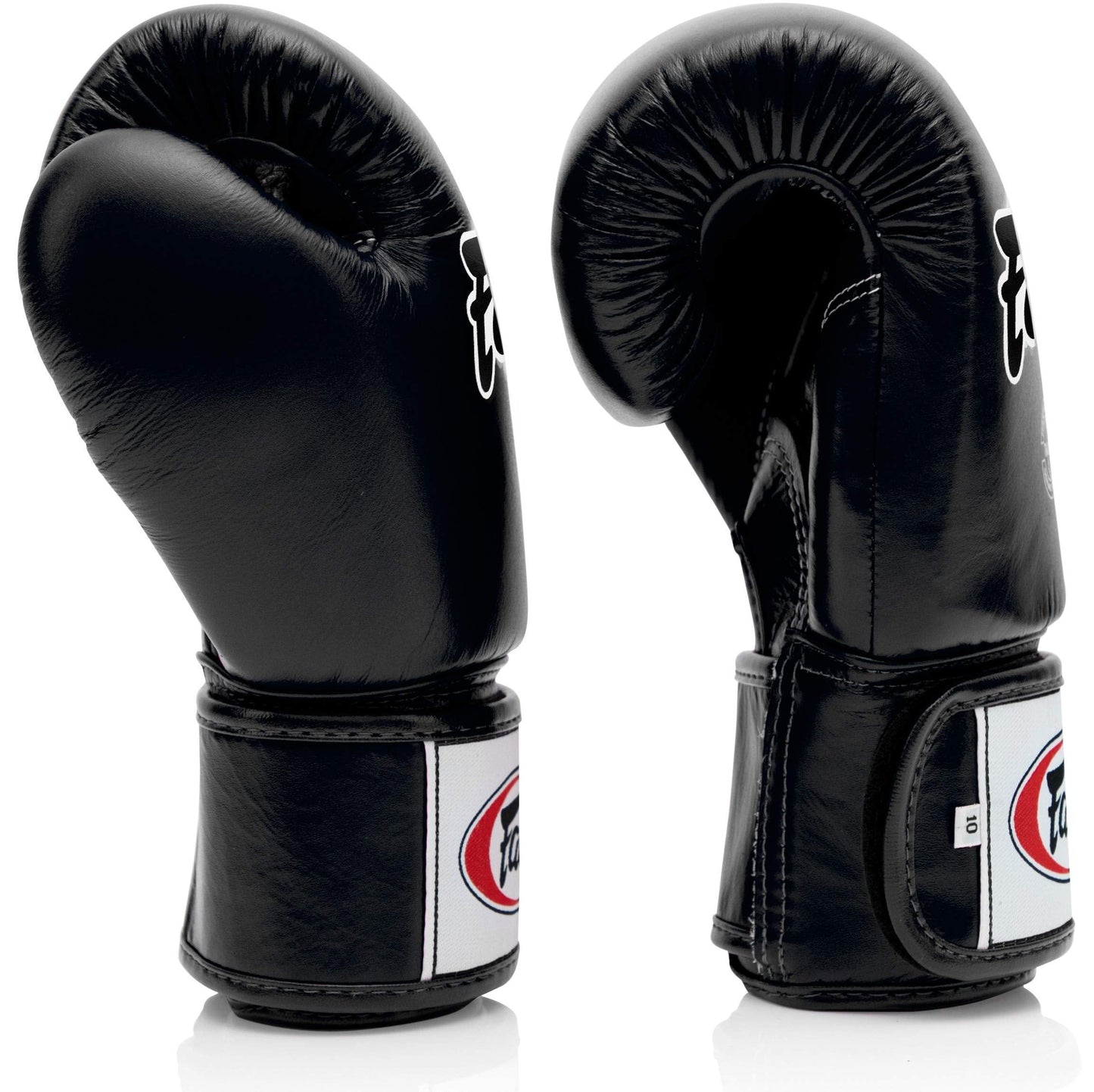 Fairtex BGV1 Muay Thai Boxing Training Sparring Gloves for Men, Women, Kids| Premium Quality, Light Weight & Shock Absorbent 16 oz Boxing Gloves -Black