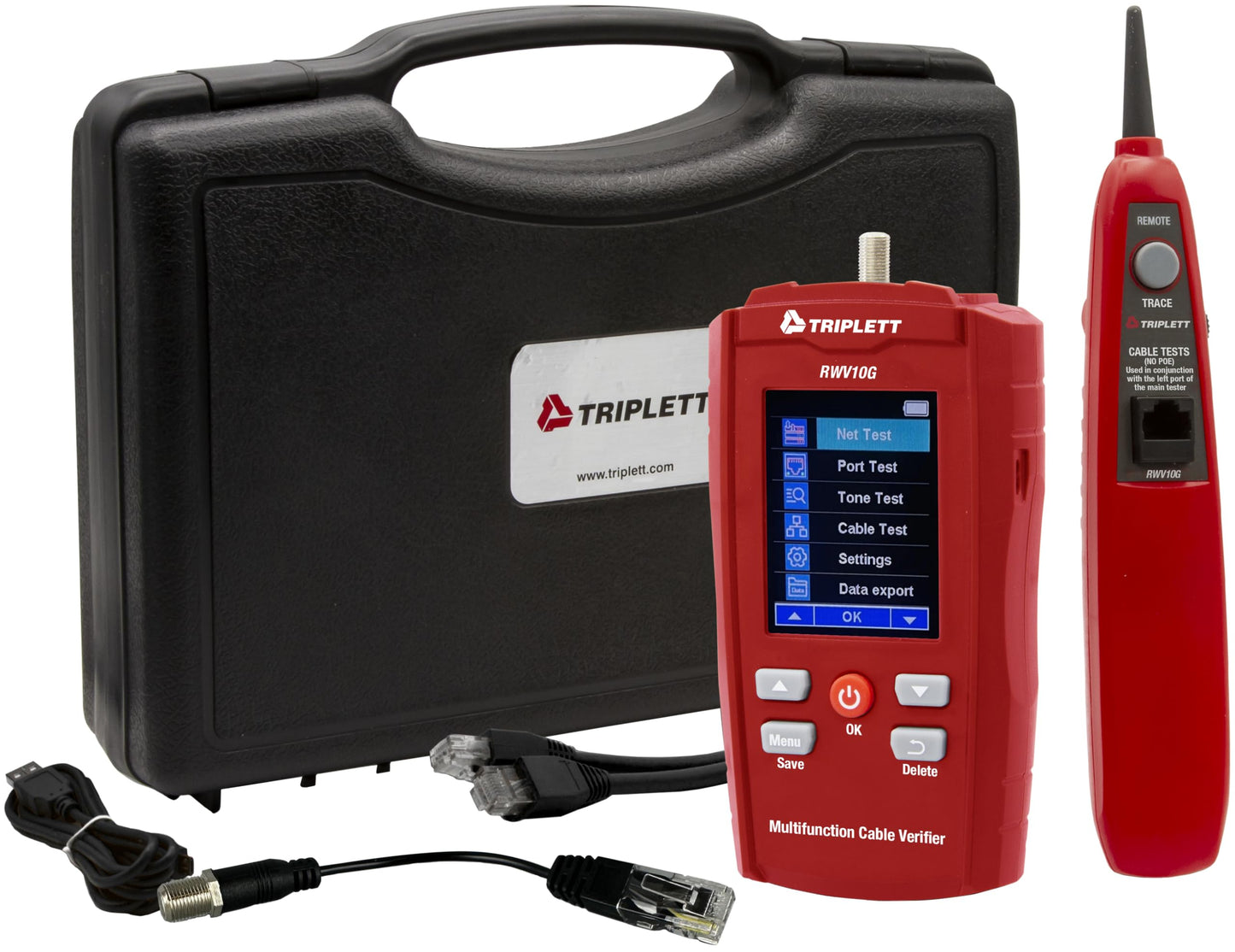 Triplett RWV10G 10Gb Real World LAN and Cable Verifier