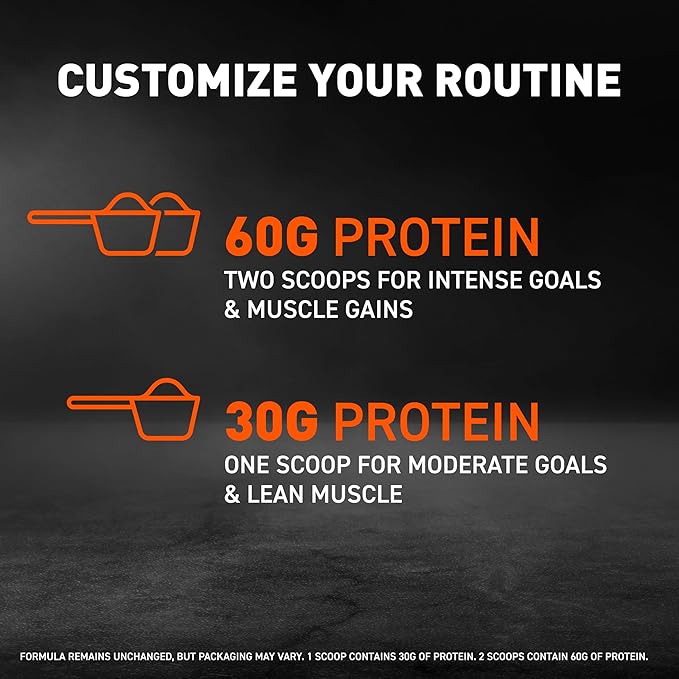 Body Fortress 100% Whey, Premium Protein Powder, Chocolate, 1.78lbs