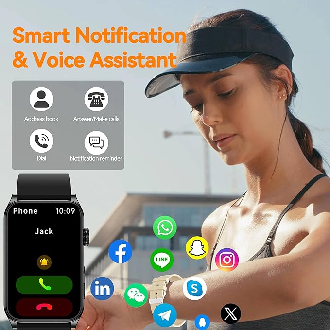 KPEP Health Fitness Watch with LED Flashlight, 24/7 Stress/Blood Pressure/SpO2/Heart Rate/Sleep Monitor, 100+ Sport Modes Calorie Counter Pedometer IP68 Waterproof Fitness Tracker for Men Women, Pink