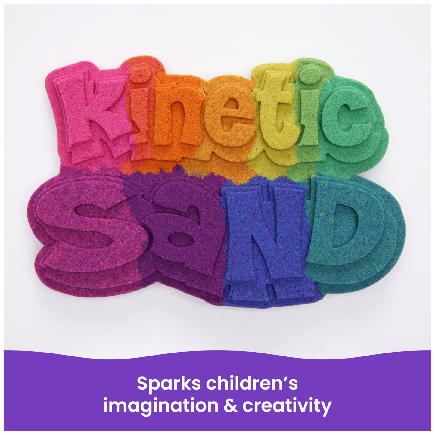 Kinetic Sand, 2.5lbs Green Play Sand, Amazon Exclusive, Moldable Sensory Toys for Kids, Resealable Bag (Packaging May Vary), for Ages 3 and up