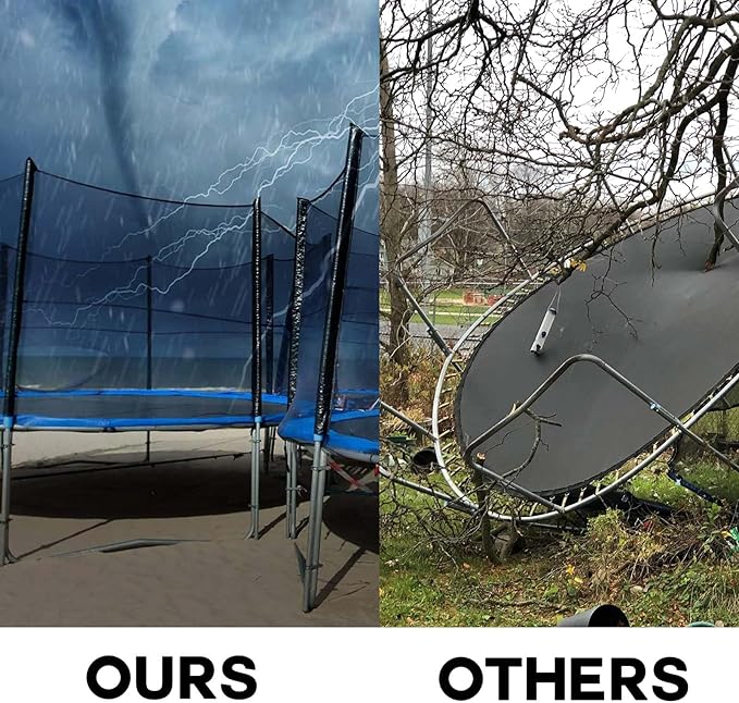 ZhenT Trampoline Springs Heavy Duty Galvanized 60Si2Mn Trampoline Replacement Parts Accessories with Tool,Suitable for Skywalker, JumpKing, Upperbounce, Skybound,20 Pcs Pack