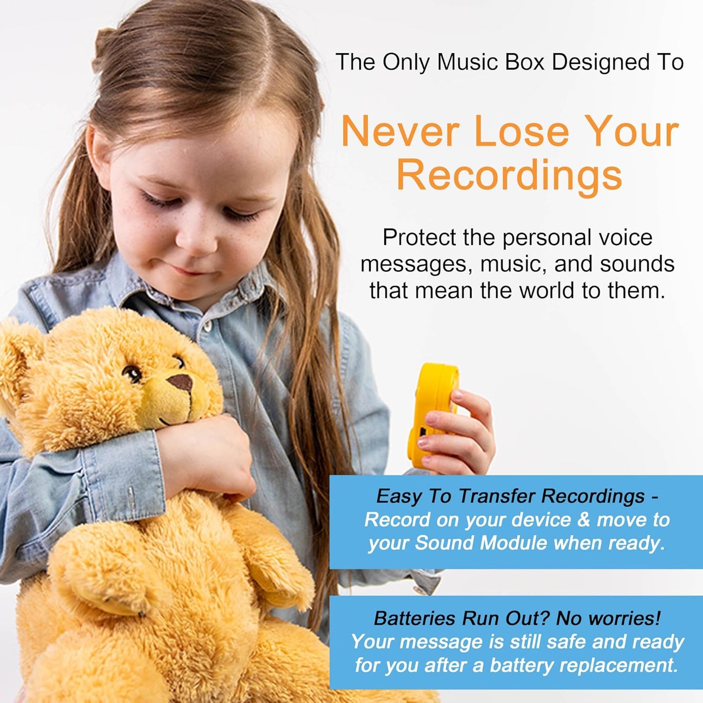 Friendly Songs 2+ 70+ MP3 MP3 Hr Voice Box for Stuffed Animals by - This Sound Module can Hold Songs or Voice