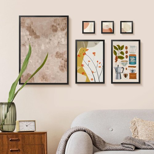 LaVie Home 12x18 Picture Frame - Classic Black Photo Frame with HD Plexiglass | 2-Pack for Vertical or Horizontal Display