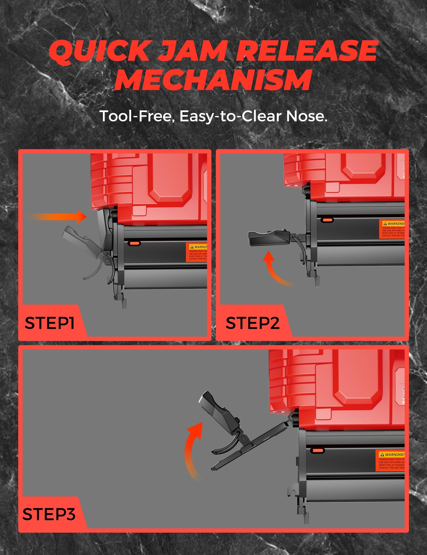 DeForce 18GA Cordless Brad Nailer, 2" Nail Gun for Milwaukee 18V Battery(No Battery), 2 in 1 Electric Stapler, Tool-Free Jam Release, 2 Firing Mode, Adjustable Depth, 1000pcs Nail for Woodworking