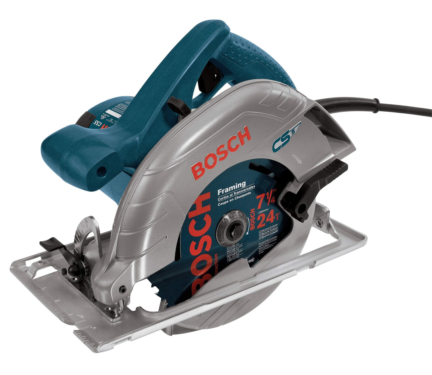 BOSCH CS5 120-Volt 7-1/4-Inch Circular Saw, Bosch Blue
