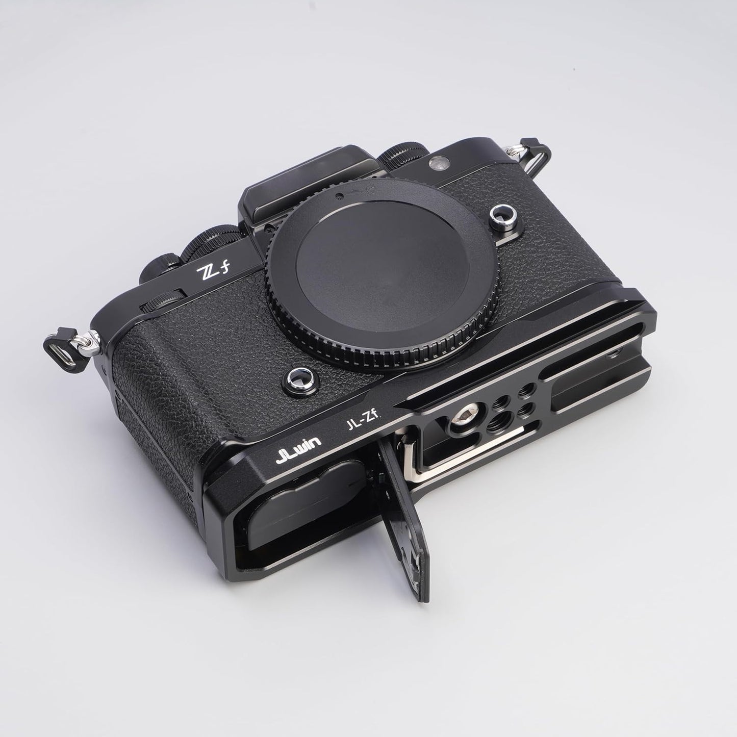 FocusFoto Quick Release Baseplate QR Plate Mount for Nikon Zf Mirrorless Camera, Compatible with Arca-Swiss Standard
