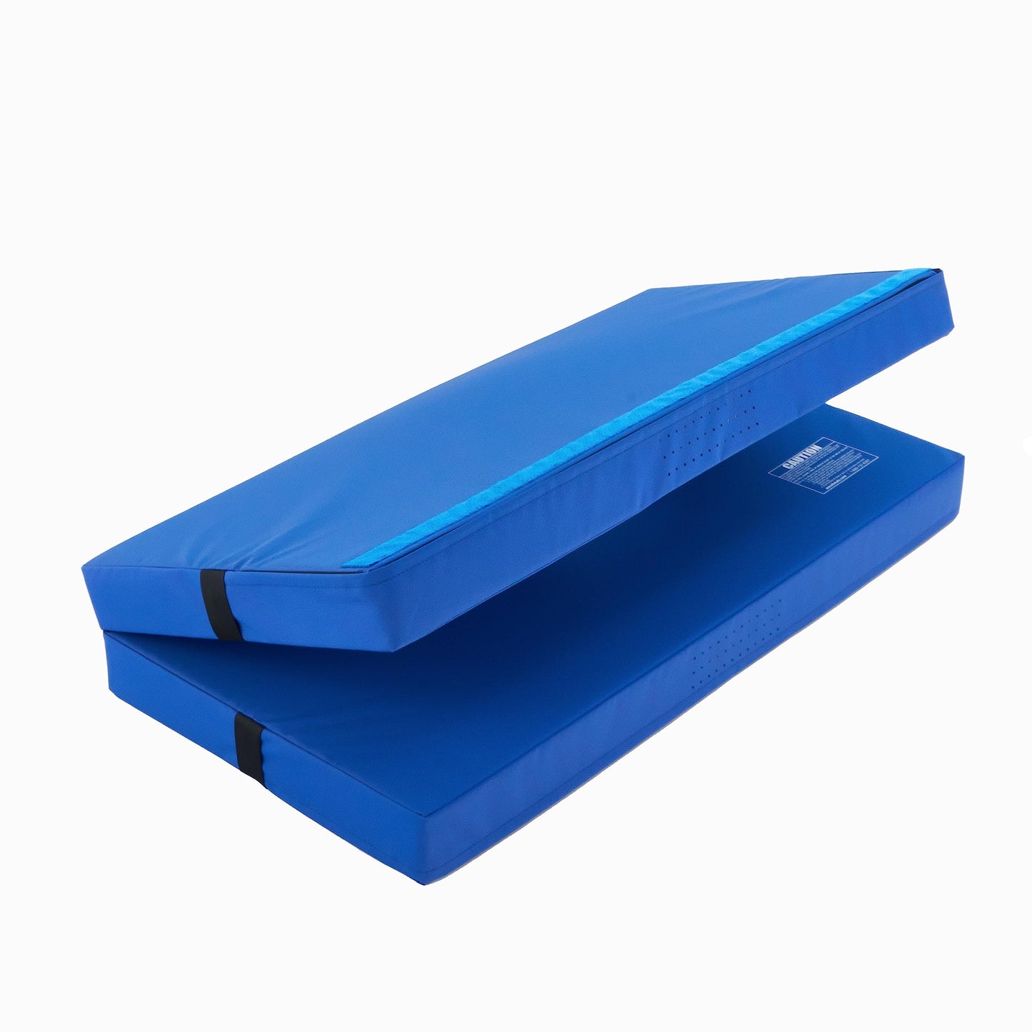 We Sell Mats Thick BiFolding Gymnastics Crash Landing Mat Pad - Portable Foam Mat for Tumbling Cheer Wrestling Martial Arts - Sponge-Core Padding Durable Vinyl Cover - Available in 4" 8" 12" Thickness