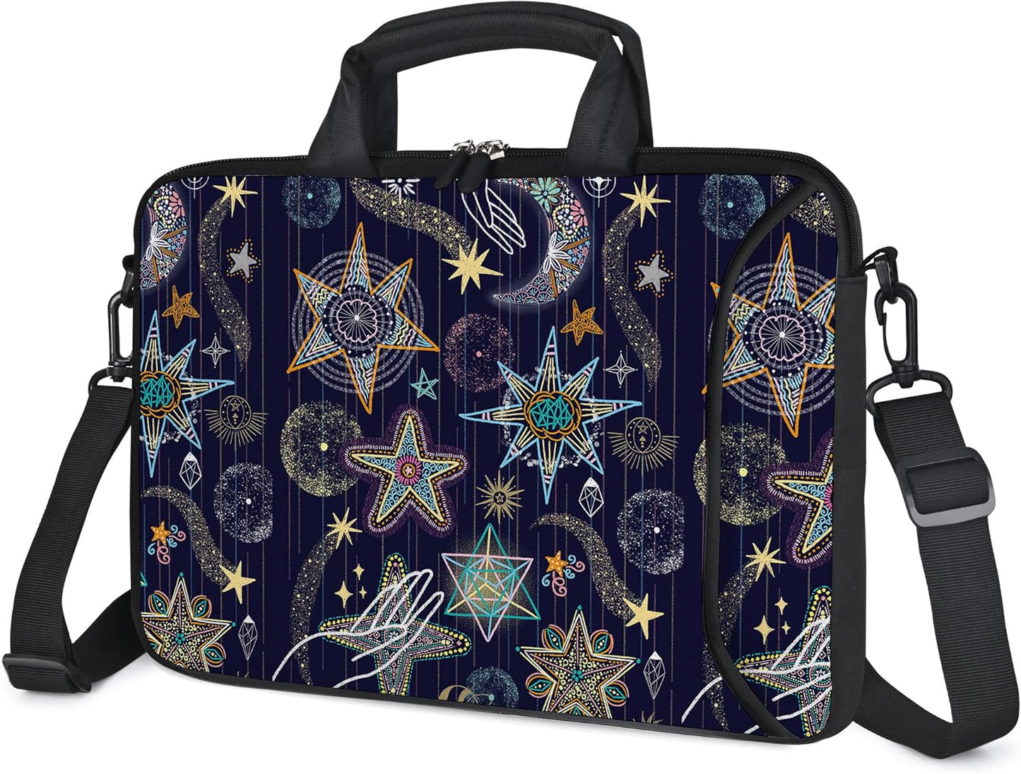 RICHEN (11-13.3 inch, Messenger Bag Carrying Case Sleeve with Handle Accessory Pocket Fits Laptops/Notebook/ebooks/Kids