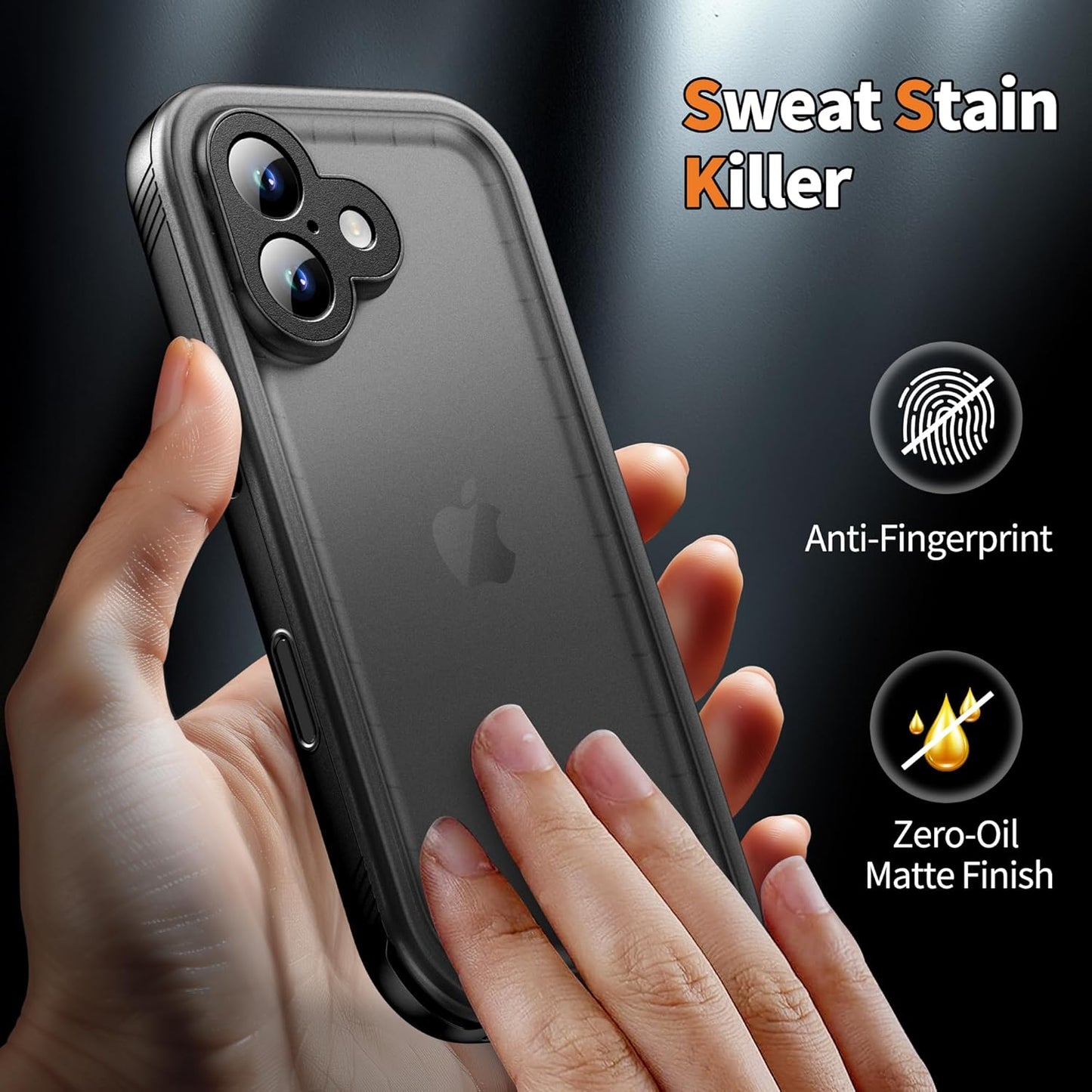 Cozycase 17 360 IP68 TOP Waterproof Case for iPhone - Military Heavy Duty Shockproof Full Body with Screen Camera