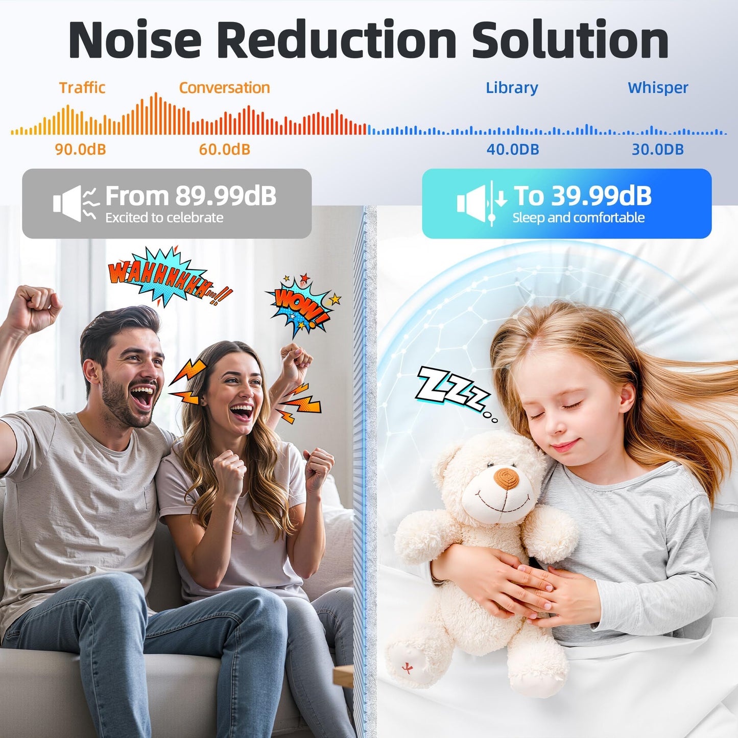 8 Pack Large Acoustic Panels Sound Absorbing with Self-Adhesive, 47.2”*23.6”*0.36” High Density Sound Proof Foam Panels for Walls, 3D Vertical Soundproof Wall Panels for Home Studio Office Decor-Gray