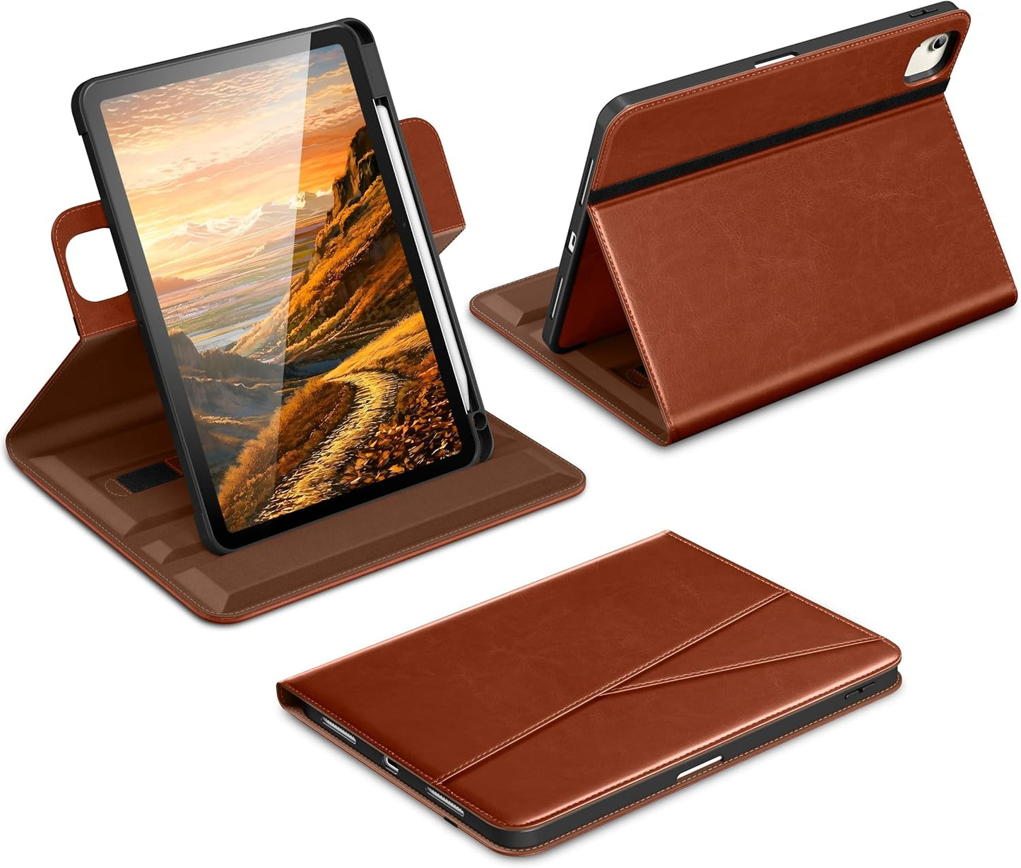 DTTO 11 inch M4 M3 M2 (2026/2025/2024), 5th 4th (2022/2020), 360 for iPad Air Case / / iPad Air / Gen Degree Rotating