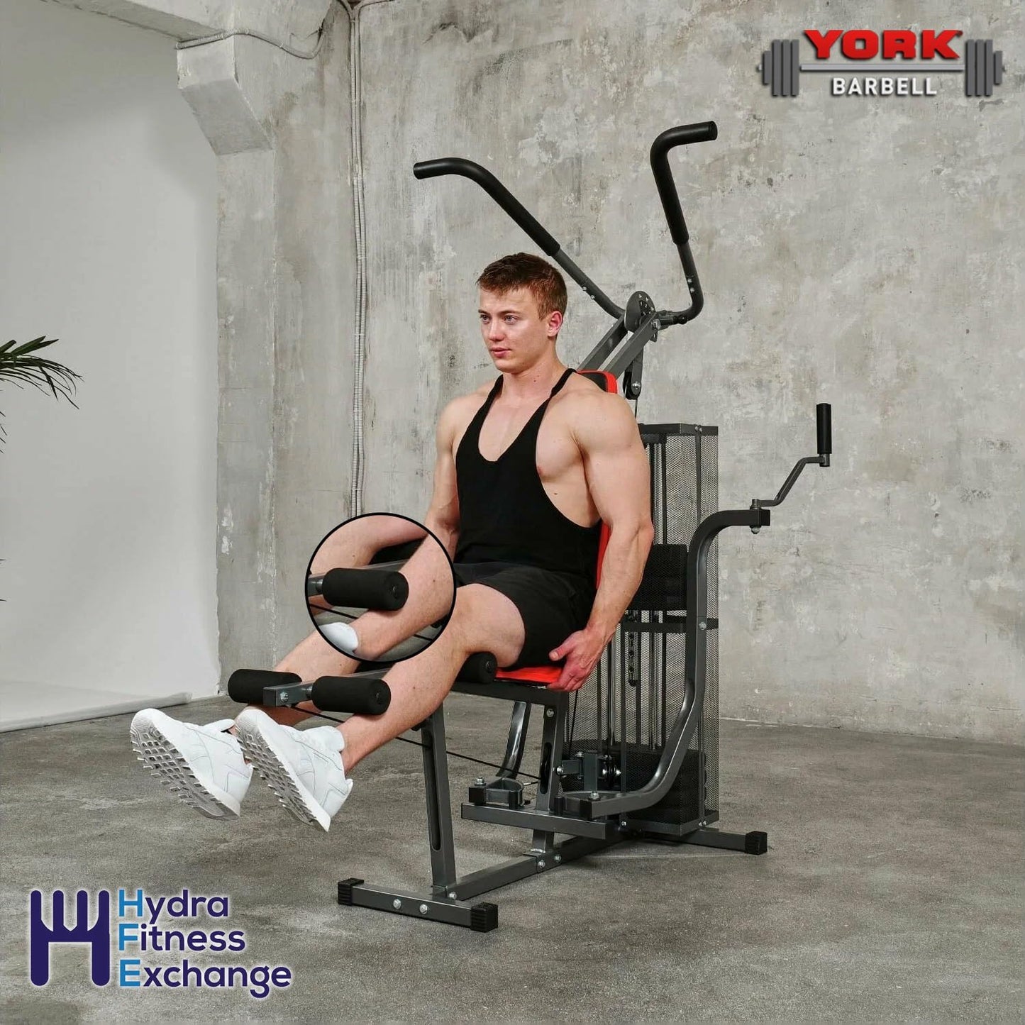 Hydra Fitness Exchange Weight Bench Round Pad End Cap 280313 | Heavy Duty Plastic Material Black Cap | Exercise Fitness Workout Equipment Home Gym Accessories for Gold's Gym Wei.der Strength System