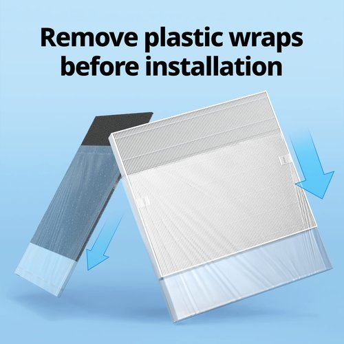 Coway AP-1216-FP Replacement Filter Pack for AP-1216L , Black
