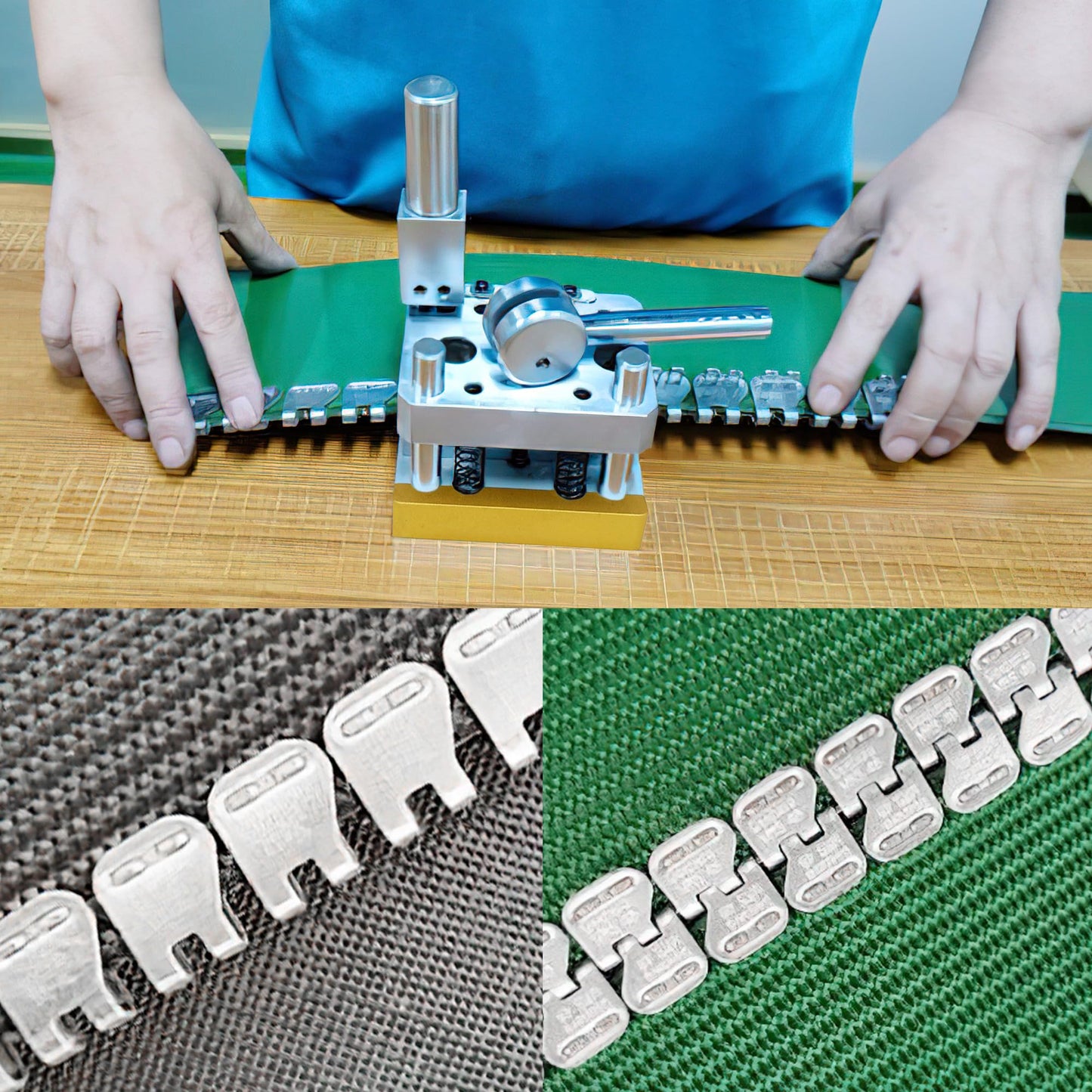 KONLEYA Conveyor Belt Staple Fastener Tool Staple Fastener Installation Tool Fasteners Tool Wire Hook Machine Belt Conveyor Fastener for Flexco PVC