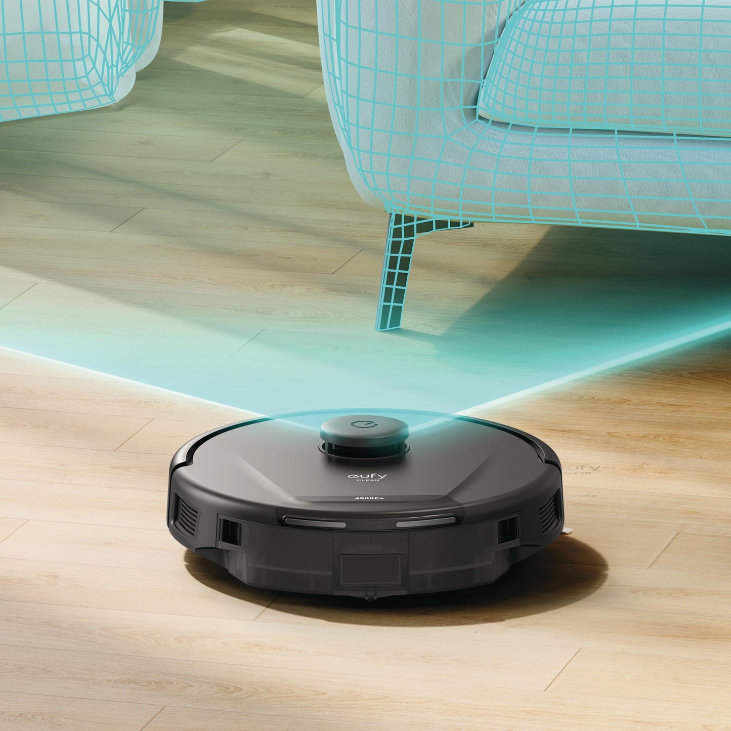 eufy L50 SES Robot Vacuum with 60 Day Self-Empty Station, Multi-Floor Cleaning,Precise iPath Laser Navigation, Customizable Al Mapping, Ideal for Hard Floor Tile Carpet (Renewed)