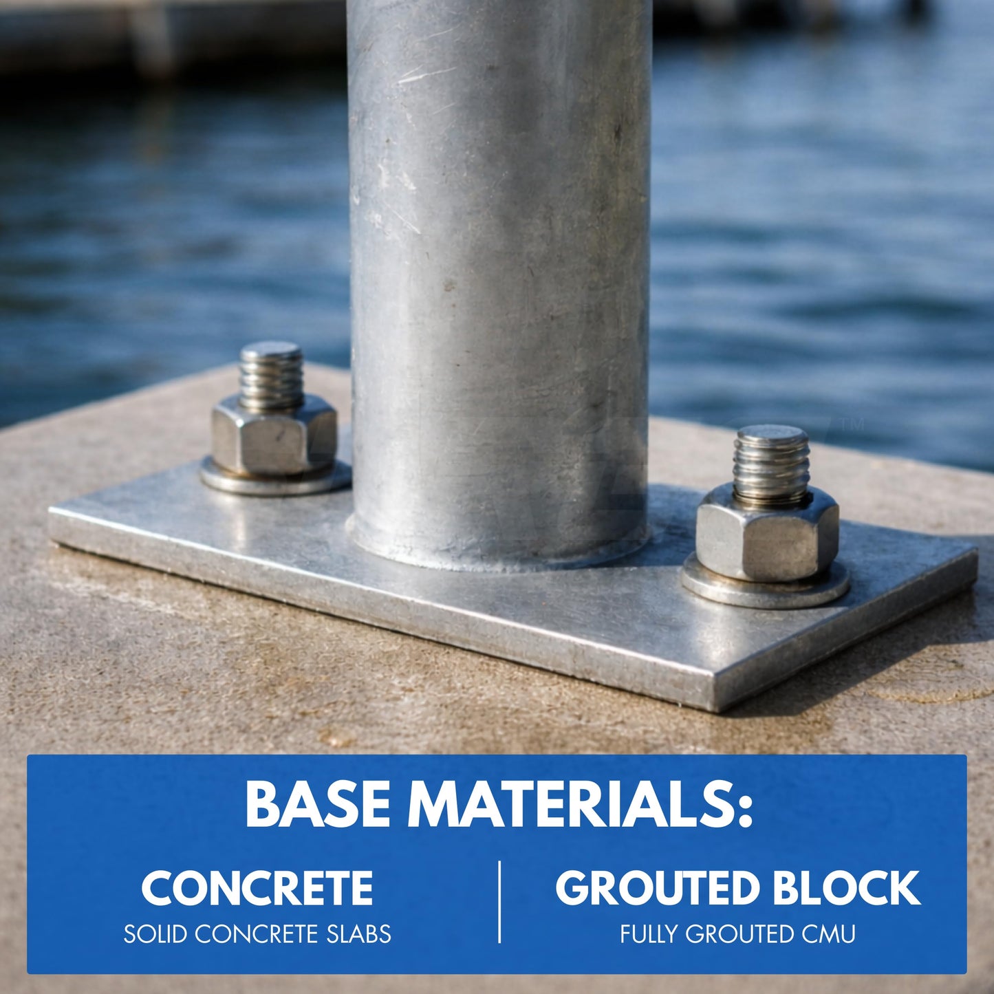 1/2" X 5-1/2" 304 Stainless Steel Wedge Anchors for Concrete and Cement | Heavy-Duty 1/2" Stainless Steel Bolts for Outdoor and Coastal Applications (Box of 25)