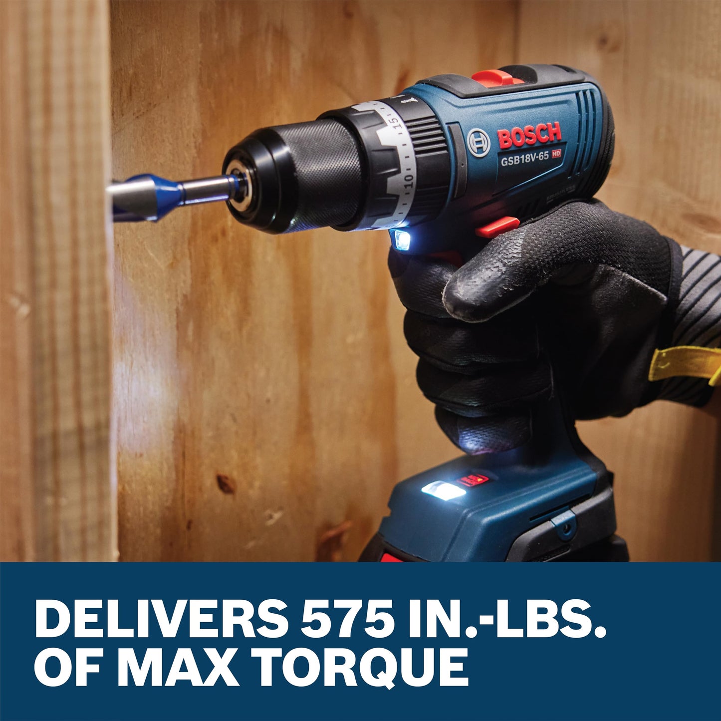 Bosch GSB18V-65B12 1/2in Brushless Hammer Drill/Driver Kit (Reconditioned)