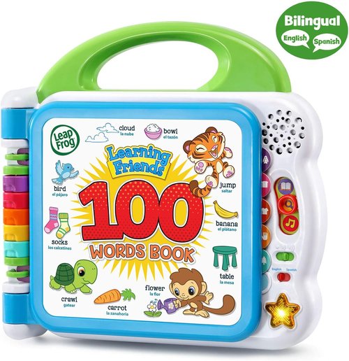 LeapFrog Learning Friends 100 Words Book - Engaging Educational Toy for Early Readers | Green