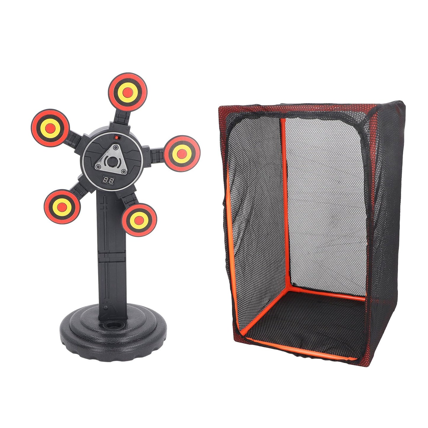 ZJchao Children Electronic Scoring Target Toy, 360° Rotating Moving Target, Sound Effect Training for Competition Training