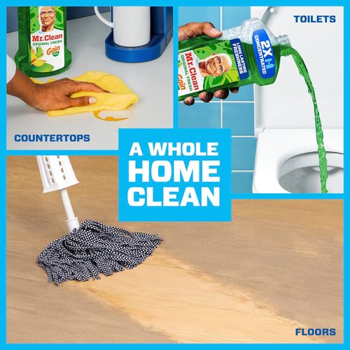 Mr. Clean All-Purpose Cleaner - Multi-Surface Cleaning Liquid for Home & Kitchen, 41oz
