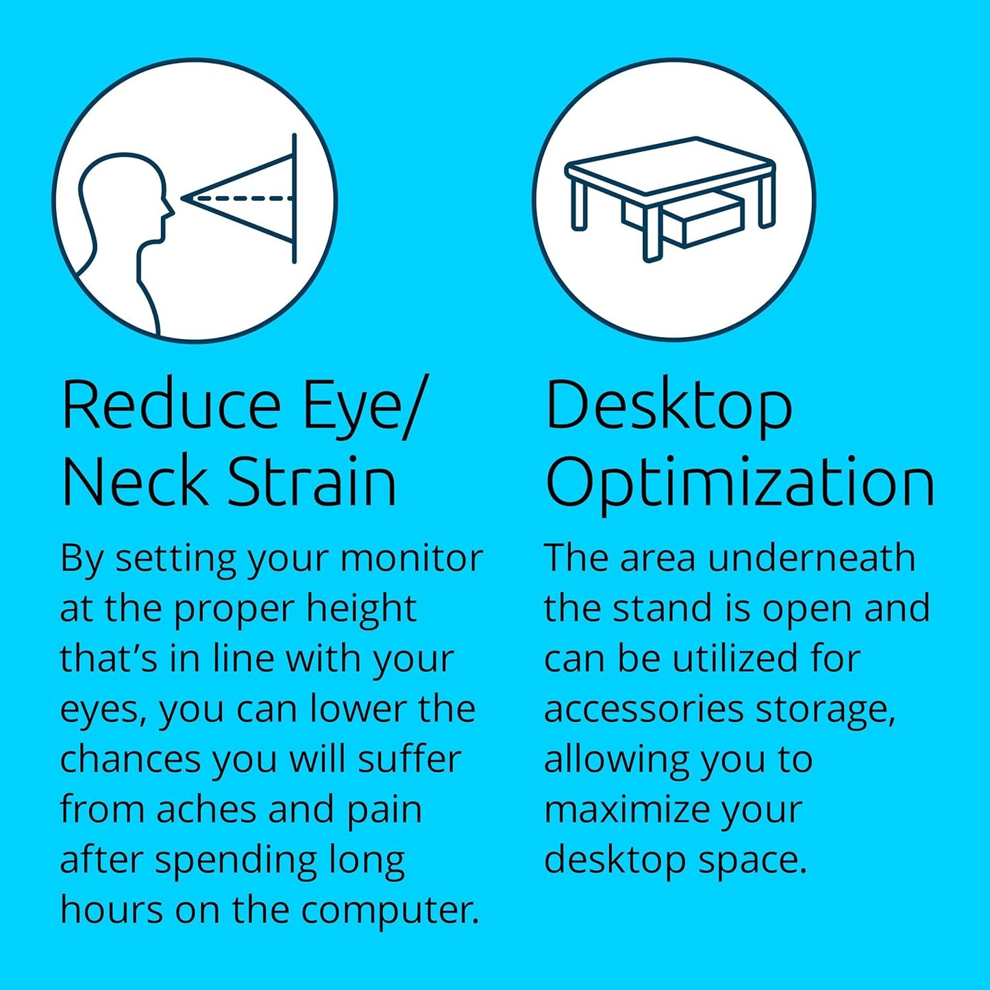 Kensington SmartFit Ergonomic Monitor Stand - Black
