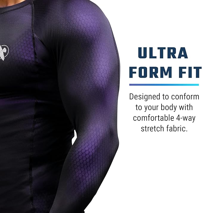 Hayabusa Fusion Long Sleeve Jiu Jitsu Rashguard