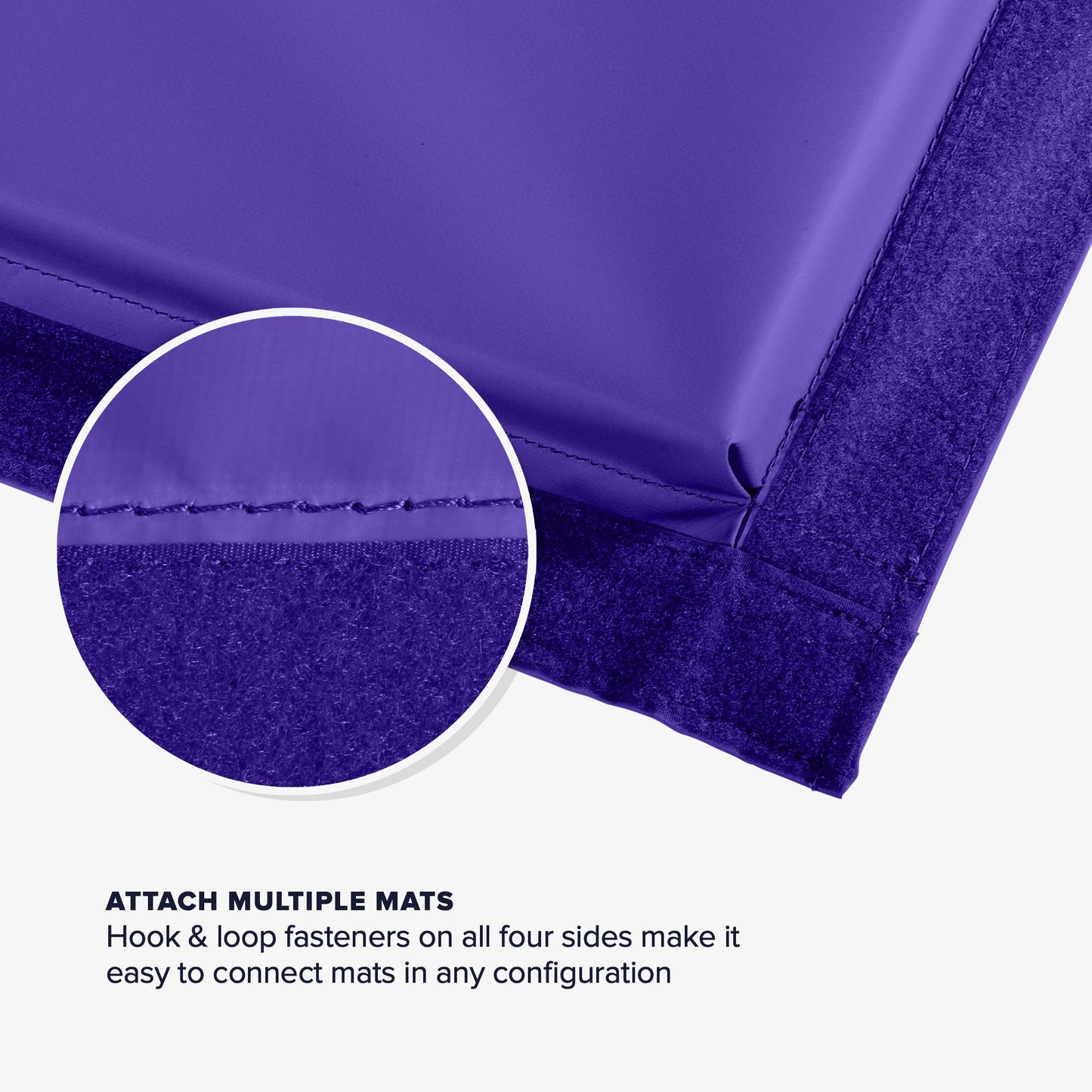 We Sell Mats - 4 ft x 6 ft x 2 in Personal Fitness & Exercise Mat for Home Workout - Lightweight and Folds for Carrying – All Purpose Home Gym Mat – Thick Mat for Yoga, Pilates, Stretches, and Floor Exercises
