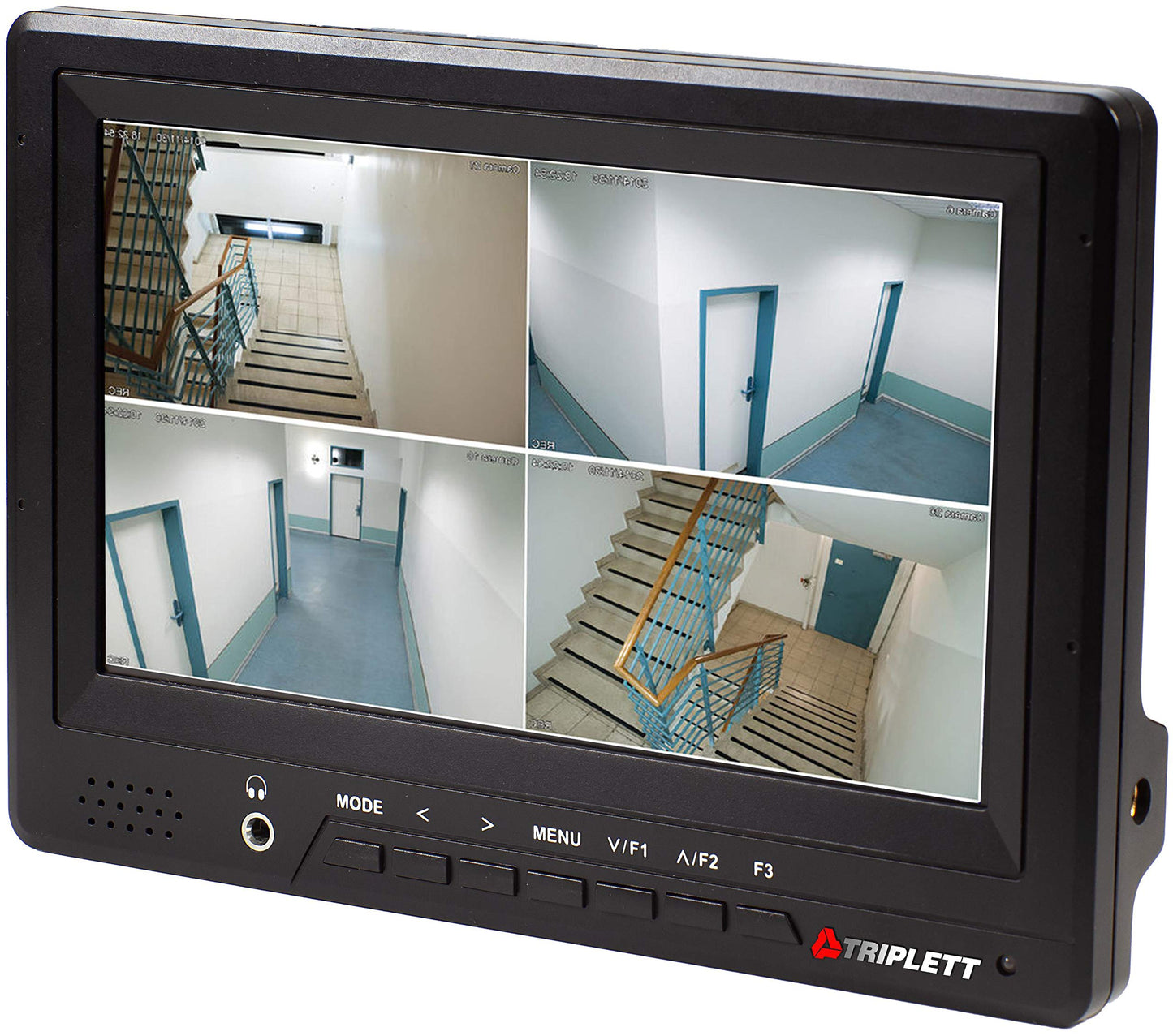 Triplett HDCM-4K Ultra-Compact 7-inch HD 4K Security Test Monitor with HDMI, Composite BNC-In/BNC-Out, and Component BNC