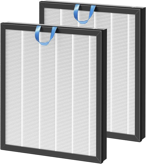 **LEVOIT Vital 200S Replacement Filter - 3-IN-1 HEPA & Activated Carbon Filters | White (2 Pack)**