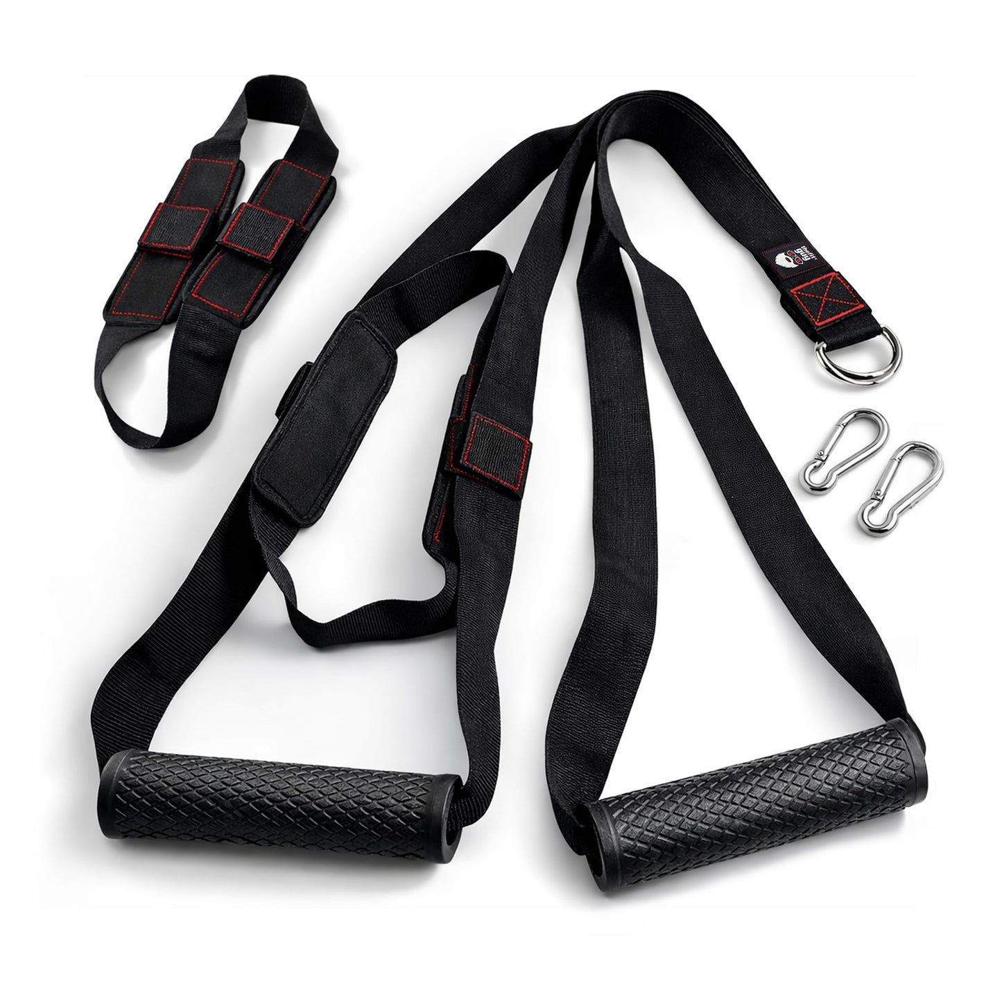 THEFITGUY Power Push Handles | Natural Cable Chest Press | No Cable Rubs | Horizontal & Vertical Grip | Full Range of Motion | for Pulleys, Smart Gyms & Home Gyms