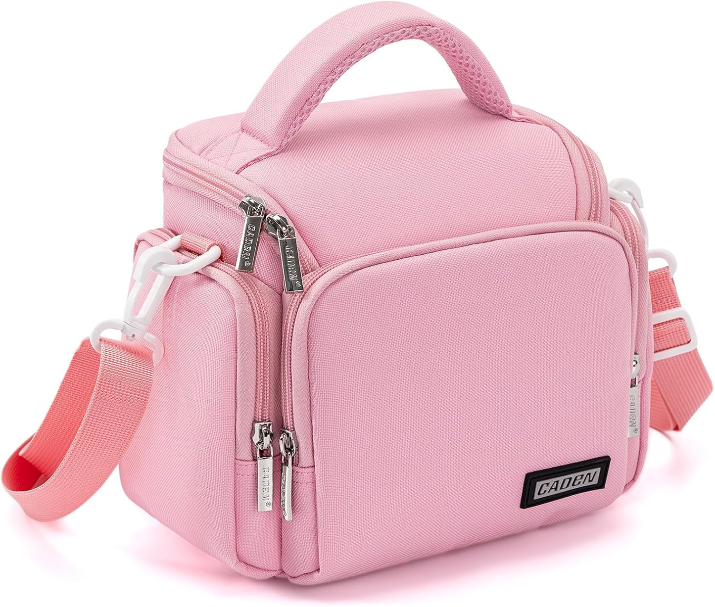 Waterproof(1.0 CADeN Compact Camera Shoulder Crossbody Bag Case Compatible for Nikon, Canon, Sony SLR/DSLR Mirrorless