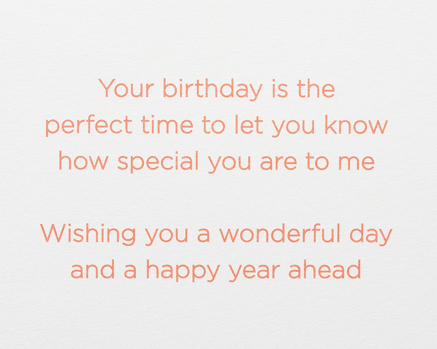 Papyrus Birthday Card (How Special You Are)