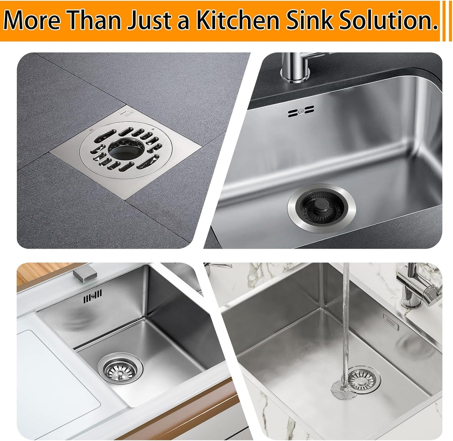 Skiennix Disposable Sink Strainer Bags - Ultra-Fine Elastic Mesh Food Catcher | 400 Pack for Kitchen Drains
