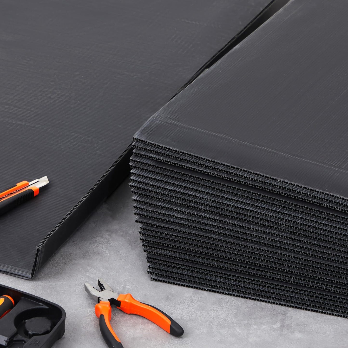 25 Pack 24 Attic Insulation Baffle, Polyethylene Attic Baffles for 24" On-Center Rafter Bays with 2" Air Channel Rafter Vents Improve Roof Ventilation and Prevent Insulation Blockage