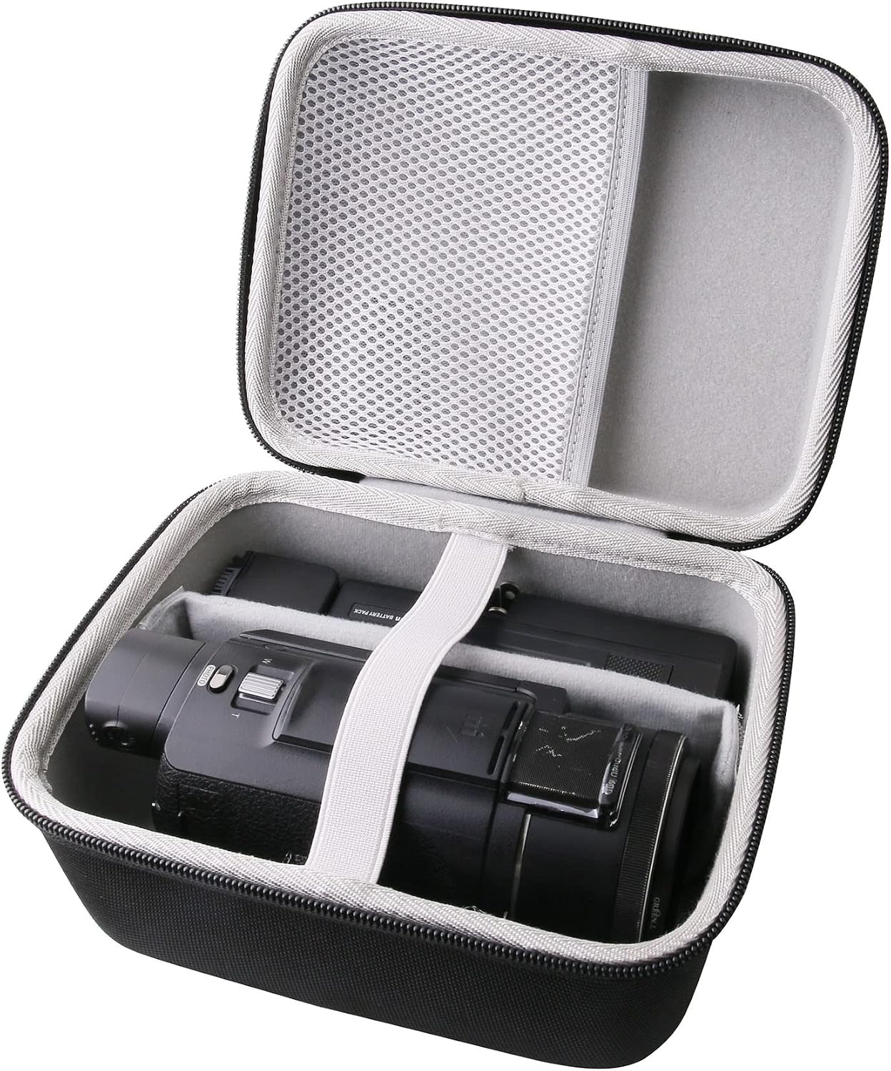 FDR-AX53/ FDR-AX43/Panasonic HC-V785/HC-V770 WERJIA Hard Travel Case Compatible with Sony Video Camera Camcorder (big)