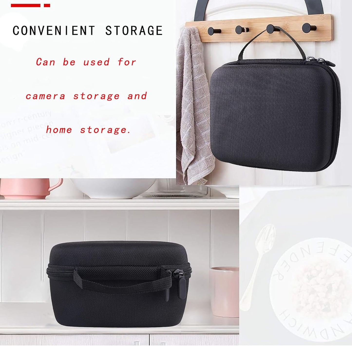 FDR-AX53/ FDR-AX43/Panasonic HC-V900/HC-VX3/HC-V785/HC-VX870 WAIYUCN Hard Carrying Case Compatible with Sony Video