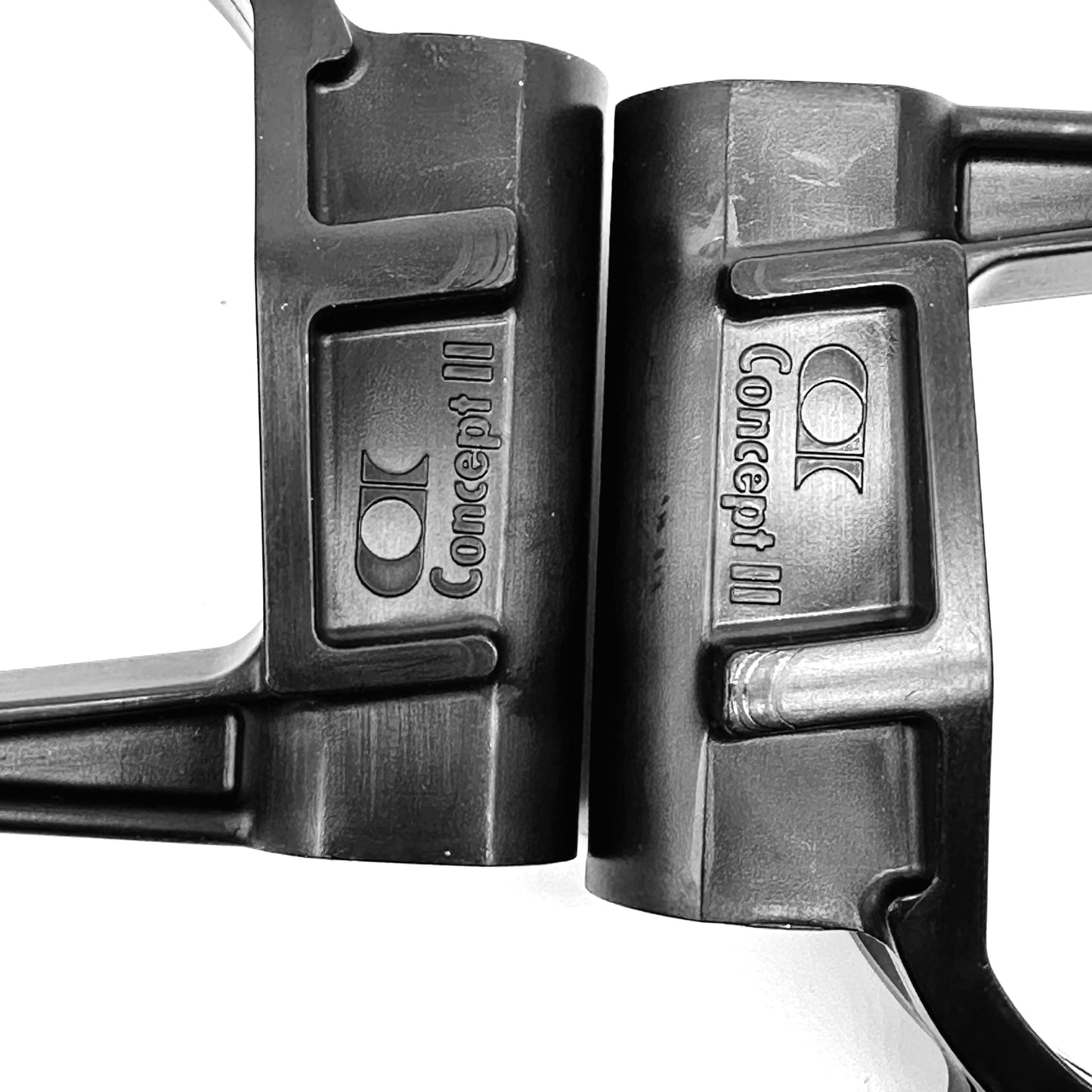 Concept2 Scull Oarlock Kit with Black Pitch Bushings for 1/2 in Rigger Pin, 466