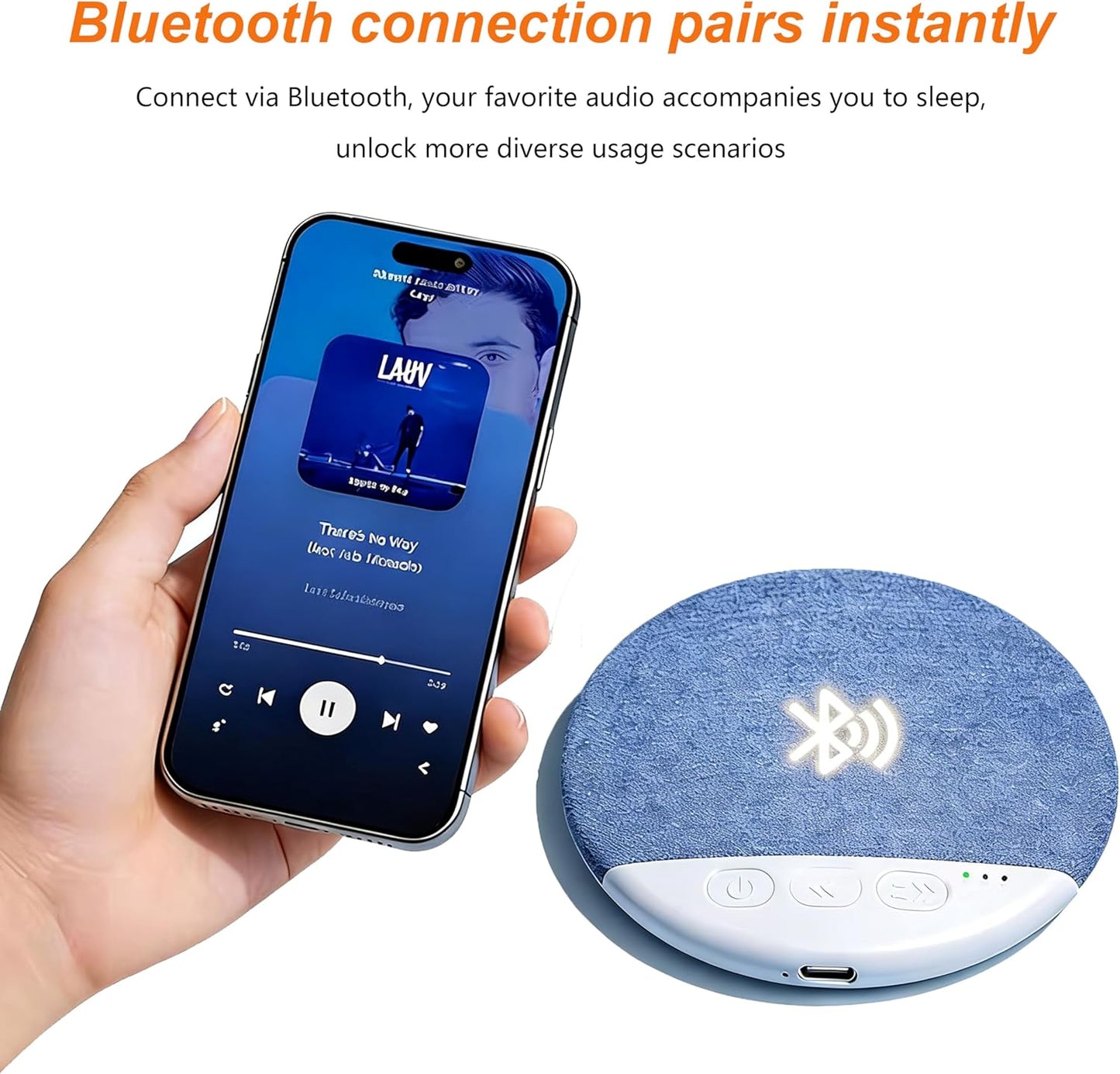 2026 (2 Bluetooth Pillow Speaker for Sleeping, New Sleep Pillow Speaker Ultra-Thin Under Pillow Sleep Sound, Timer