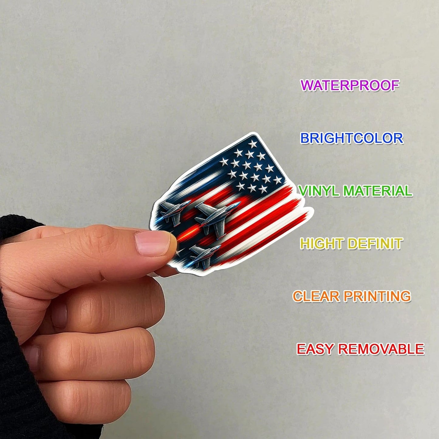 100 Set PCS Aviation Stickers Fighter Jet & Helicopter Plane Pilot Vinyl Decals for Unisex Teen Adults Airplane Laptop