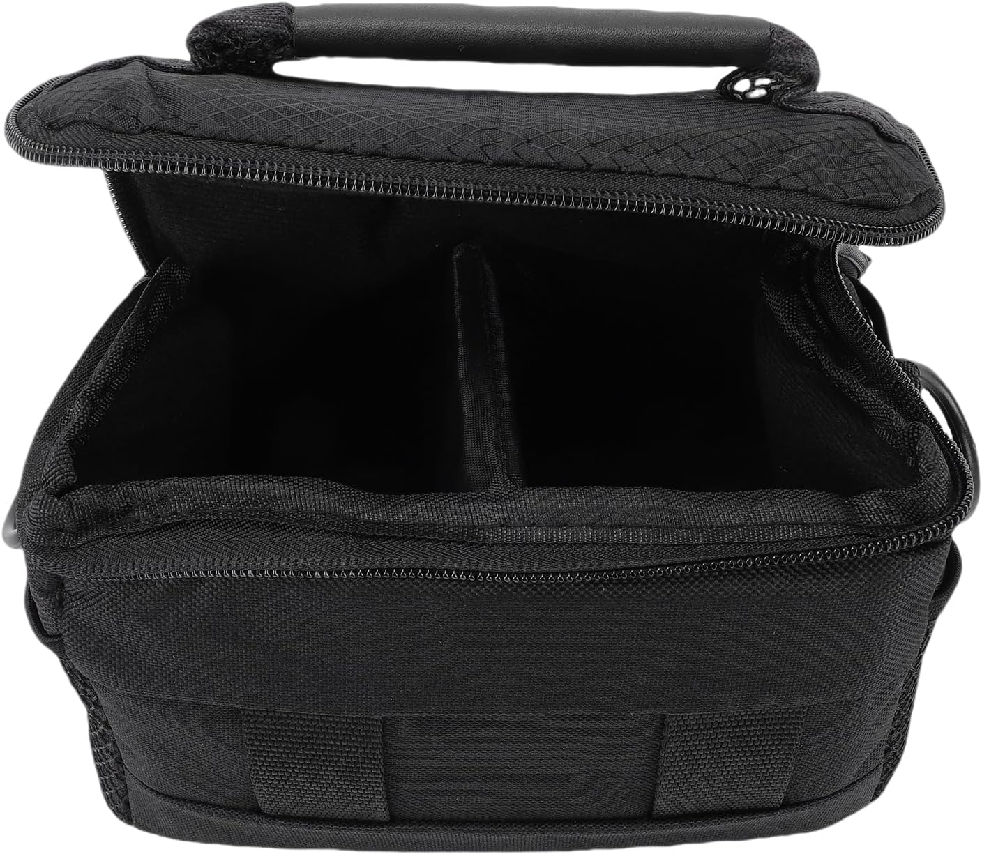 Akozon Large Capacity Water Proof Polyester Portable Mirrorless Camera Case with Detachable Shoulder Strap for Camera