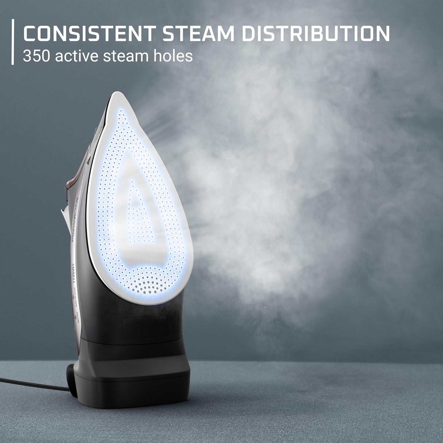 Rowenta AccessSteam Iron - Cord Reel Design with Anti-Drip Protection | DW2459U1