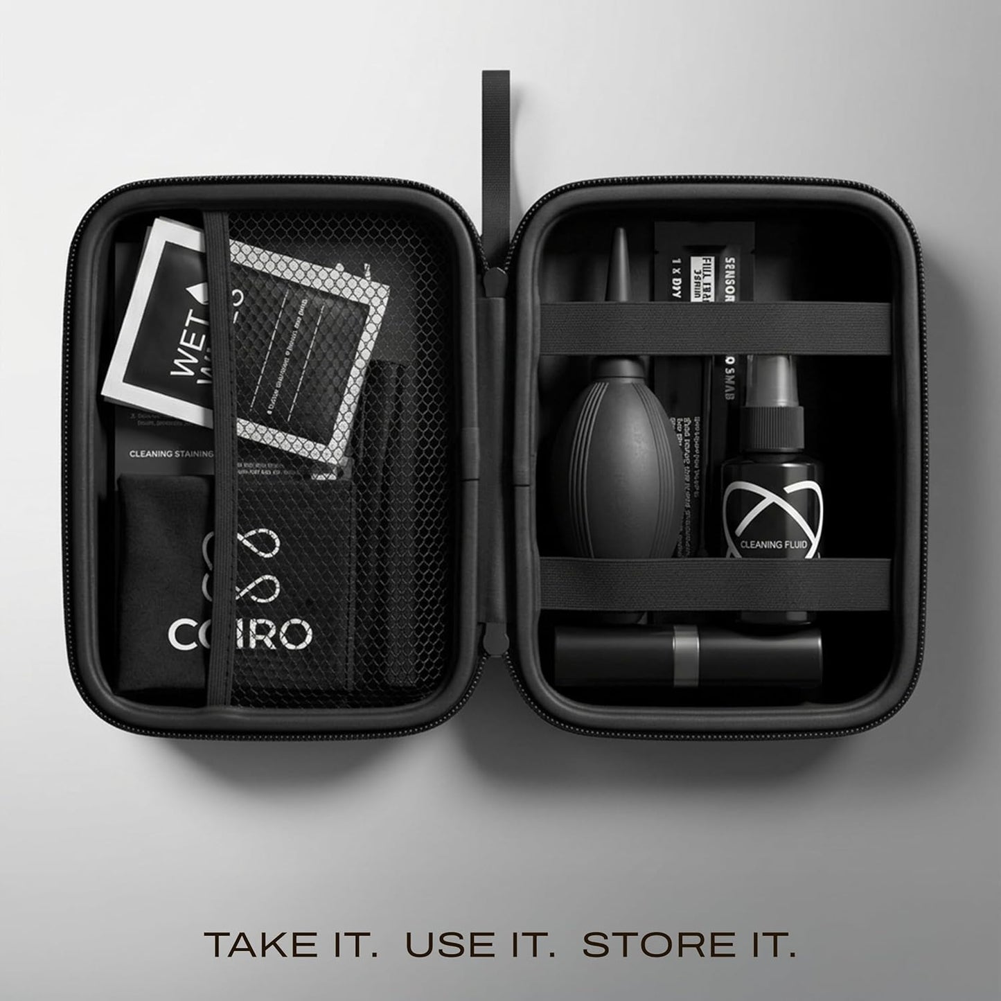 C Coiro 7 1 5 Camera Lens Cleaning Kit in Lens Pen, Air Blower, Sensor Cleaning Swabs, Lens Cleaner Spray, Wet Wipes