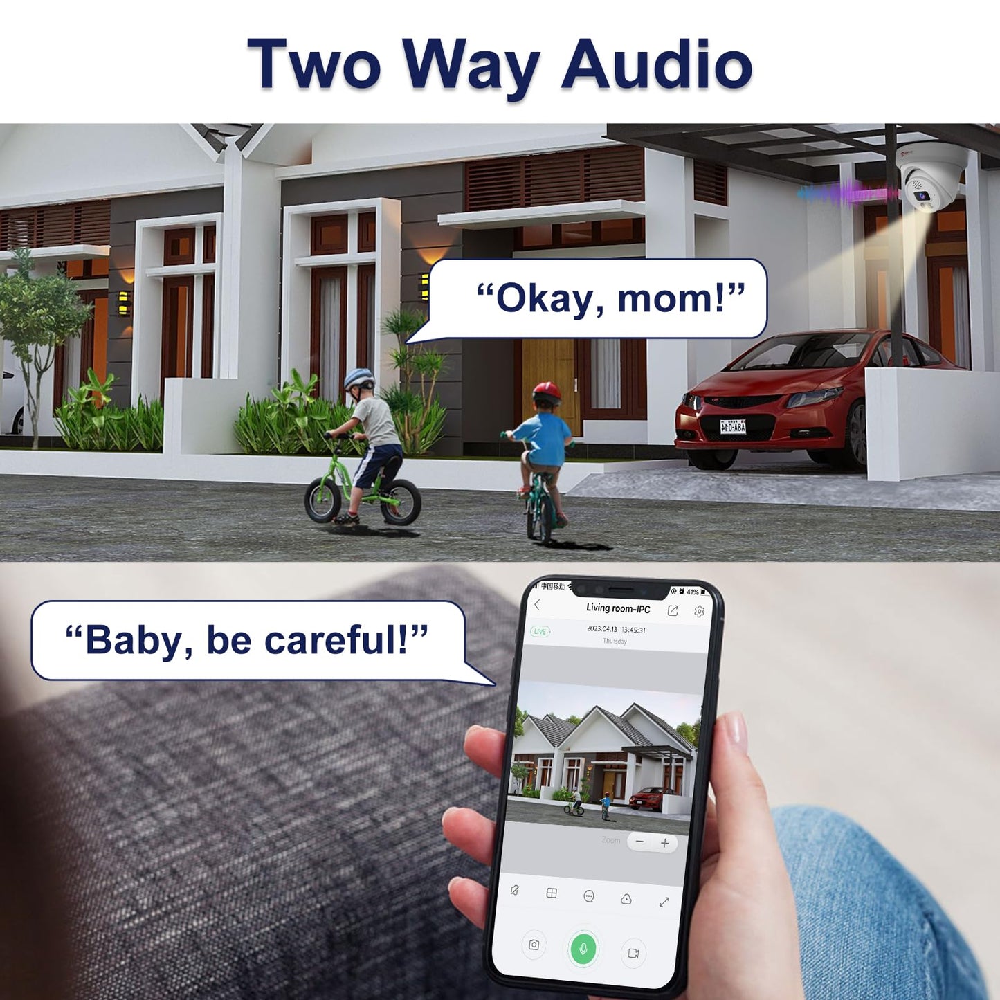 Two-Way Audio, Anpviz 16CH PoE Security Camera System, AI Human Vehicle Detection, 8PCS Wired 6MP PoE IP Cameras for Business Home, 12MP 16CH NVR Pre-Installed 4TB HDD for 24-7 Recording, NDAA