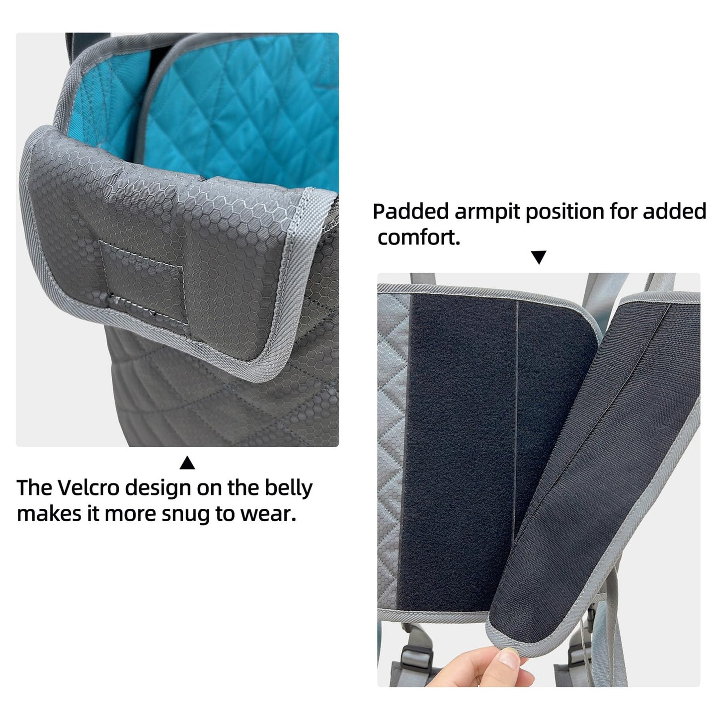 Adjustable Lift Walking Sling for Adults, Supportive Full Body Standing Harness Padded, Designed with Buckle Fastening Suitable for Patient Lifts for Walking