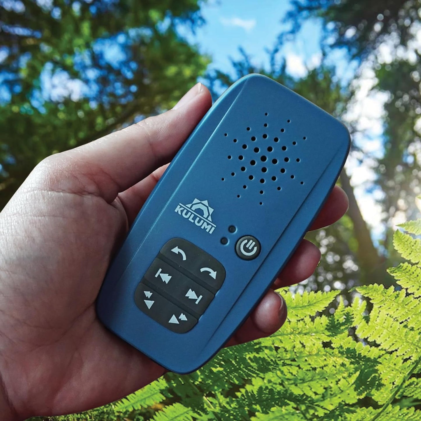 Kulumi X Blue with Black Charging Cable and Green Data Cable