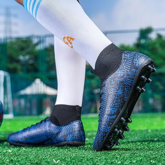 Boys Soccer Cleats Kids Soccer Shoes Girls Football Shoes