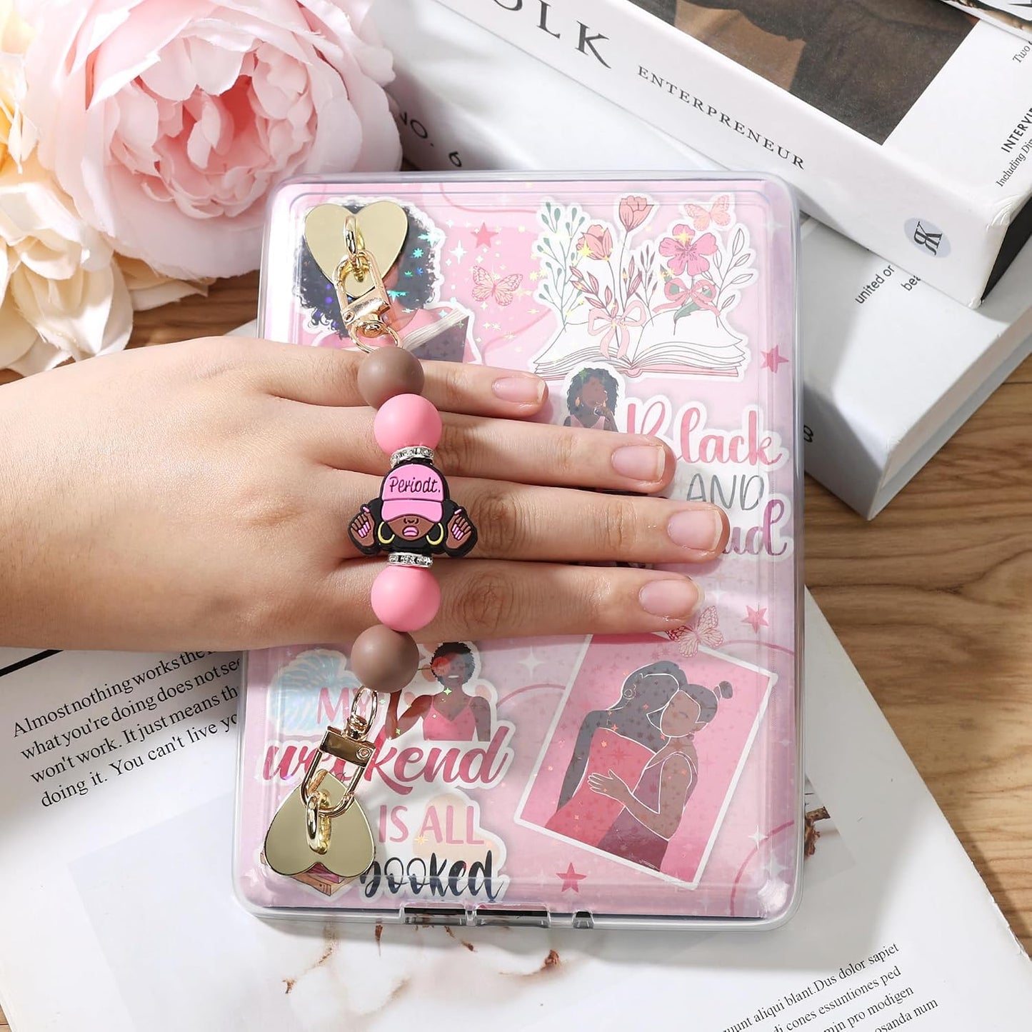 Kindle Silicone Beaded Hand Strap - Perfect Accessory for E-Readers