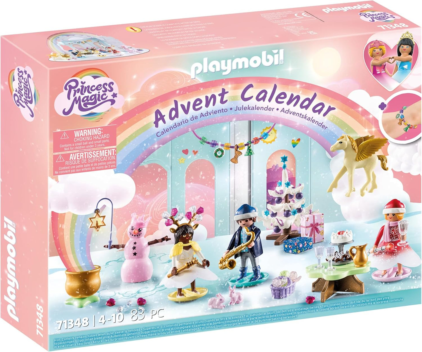 Playmobil Advent Calendar - Magical Christmas Under The Rainbow | Fun Holiday Countdown